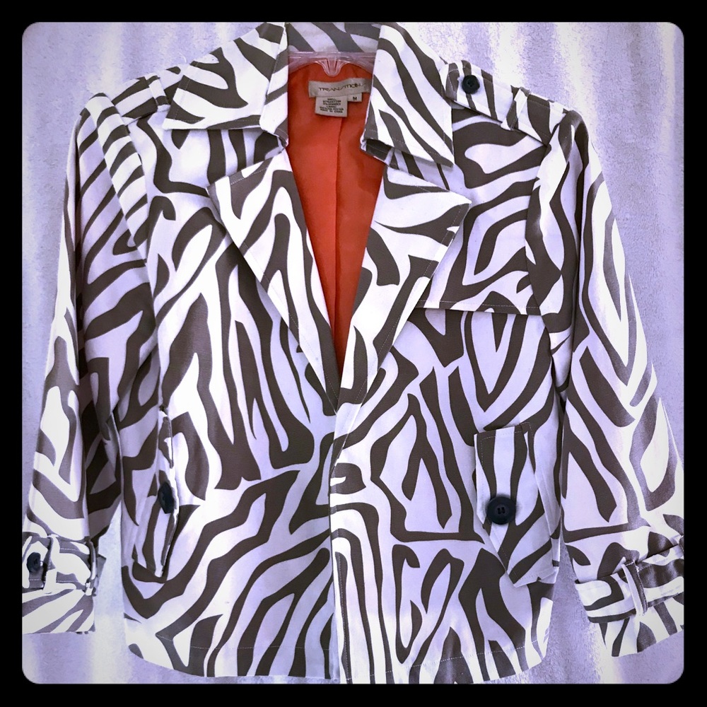 Funky Transitions 3/4 Sleeve Jacket